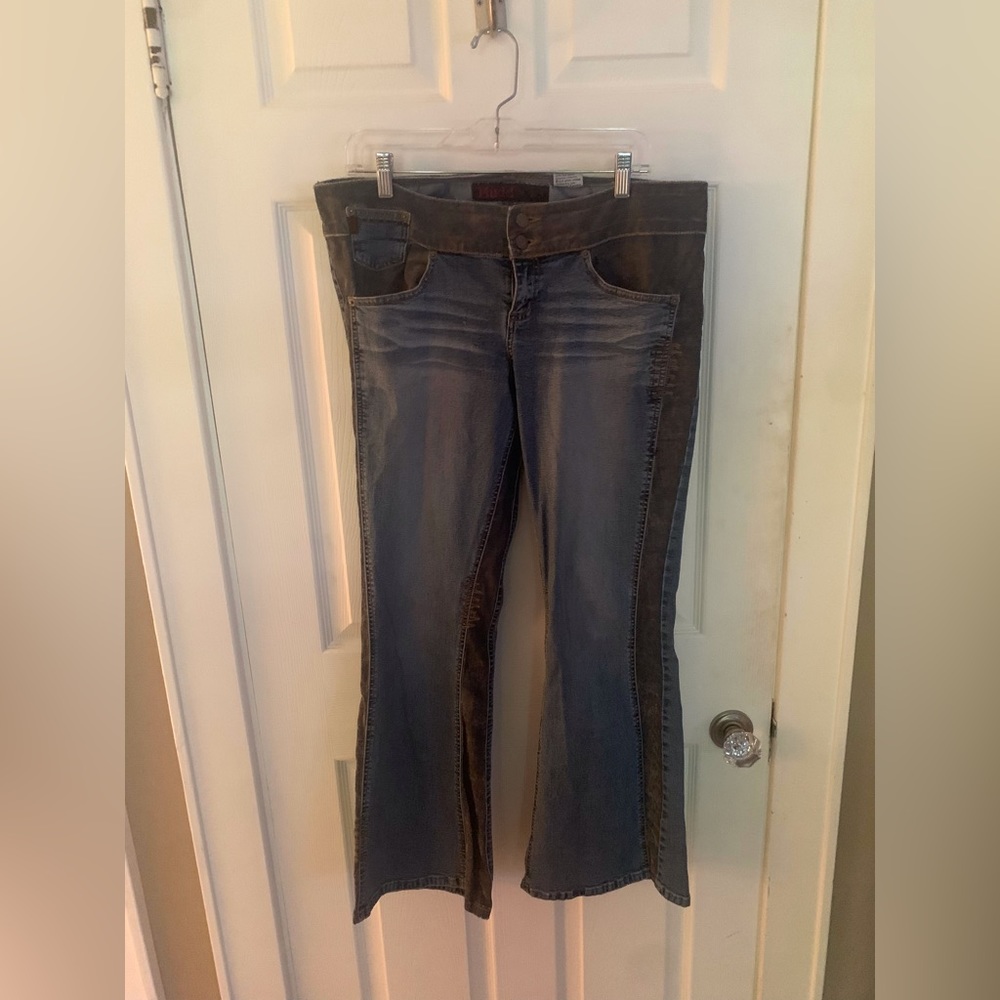 mudd flares / size 14